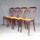 Set of 4 Thonet chairs No. 623, circa 1915, original condition, 1915