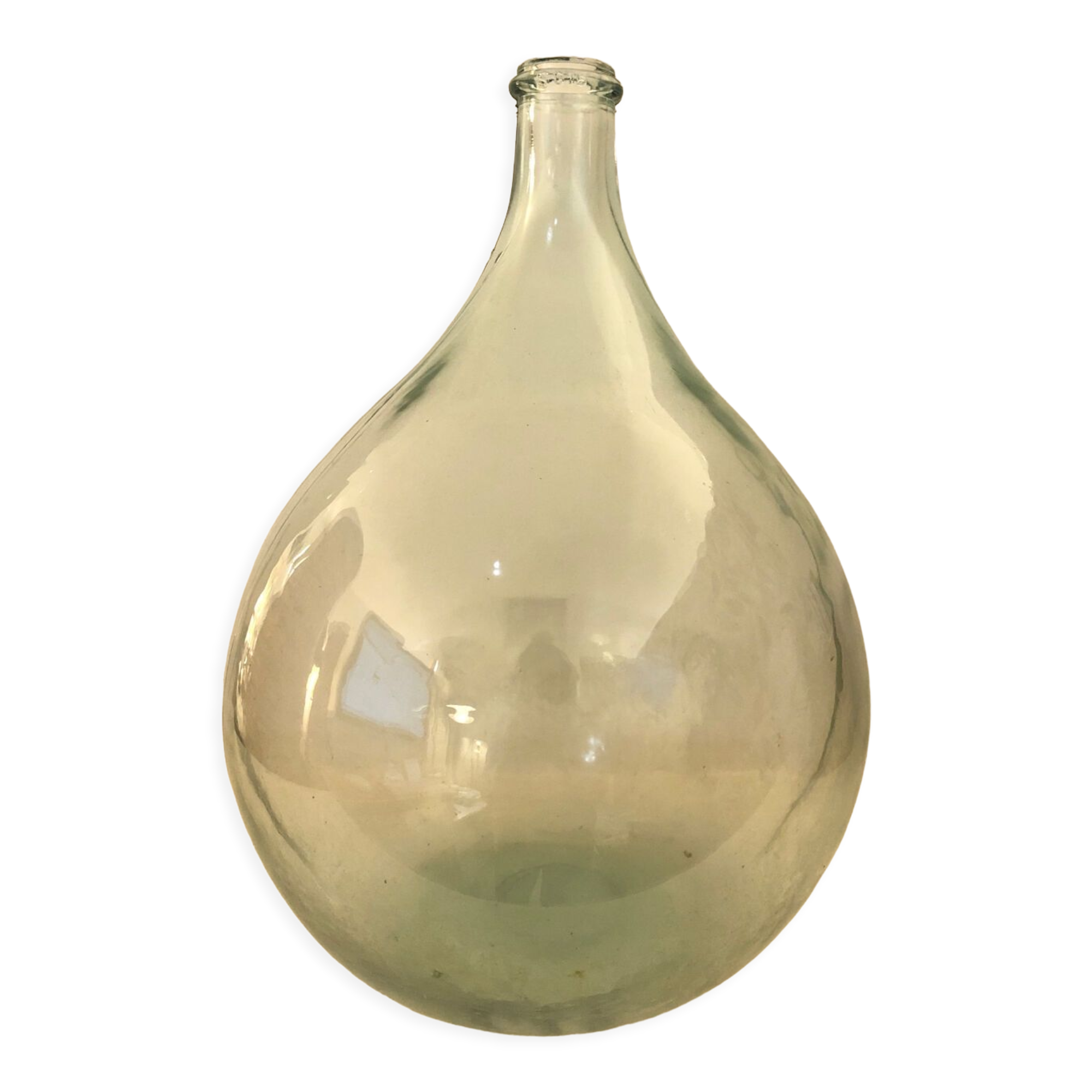 Dame jeanne 15l light green, 1960