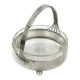 Art Deco nut or snack basket, brass, Germany, 1930s