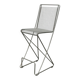 Postmodern German kitchen bar stool Kreuzschwinger by Till Behrens for Schlubach, 1980s.