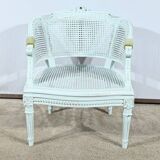 Broken Beech Duchess with Rechampi, Louis XVI style – 2nd part of the 19th century