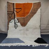 Traditional wool rug Morocco 3 x 2 m