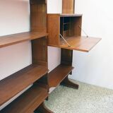 Teak bookcase by Esposizione Permanente Mobili Cantu' 1960s
