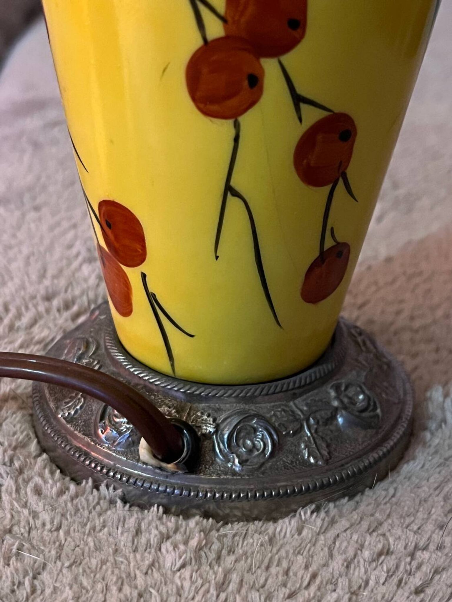 Pied de lampe