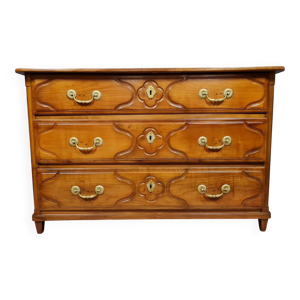 Commode époque Louis - merisier massif