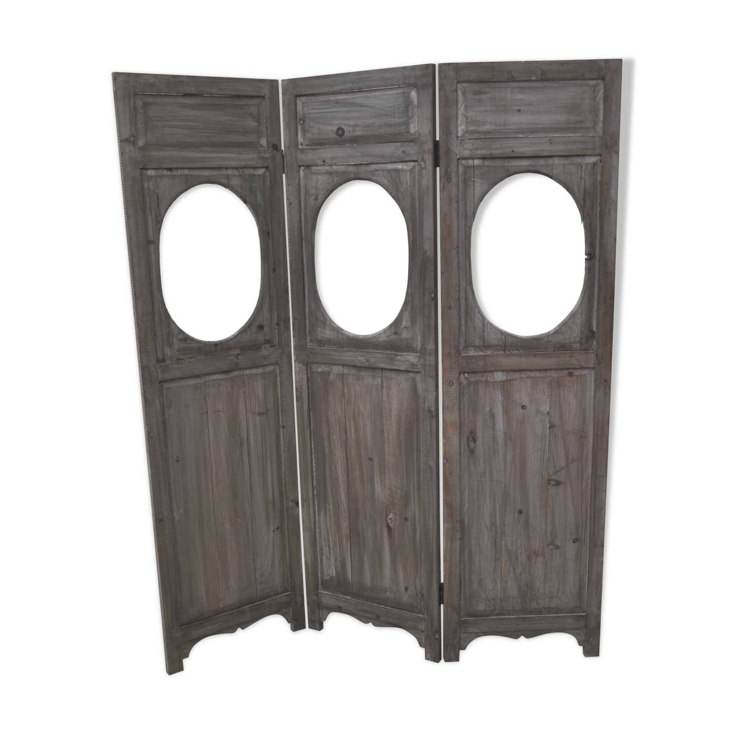 Paravent bois 3 vantaux