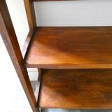 Wooden folding bookseller shelf
