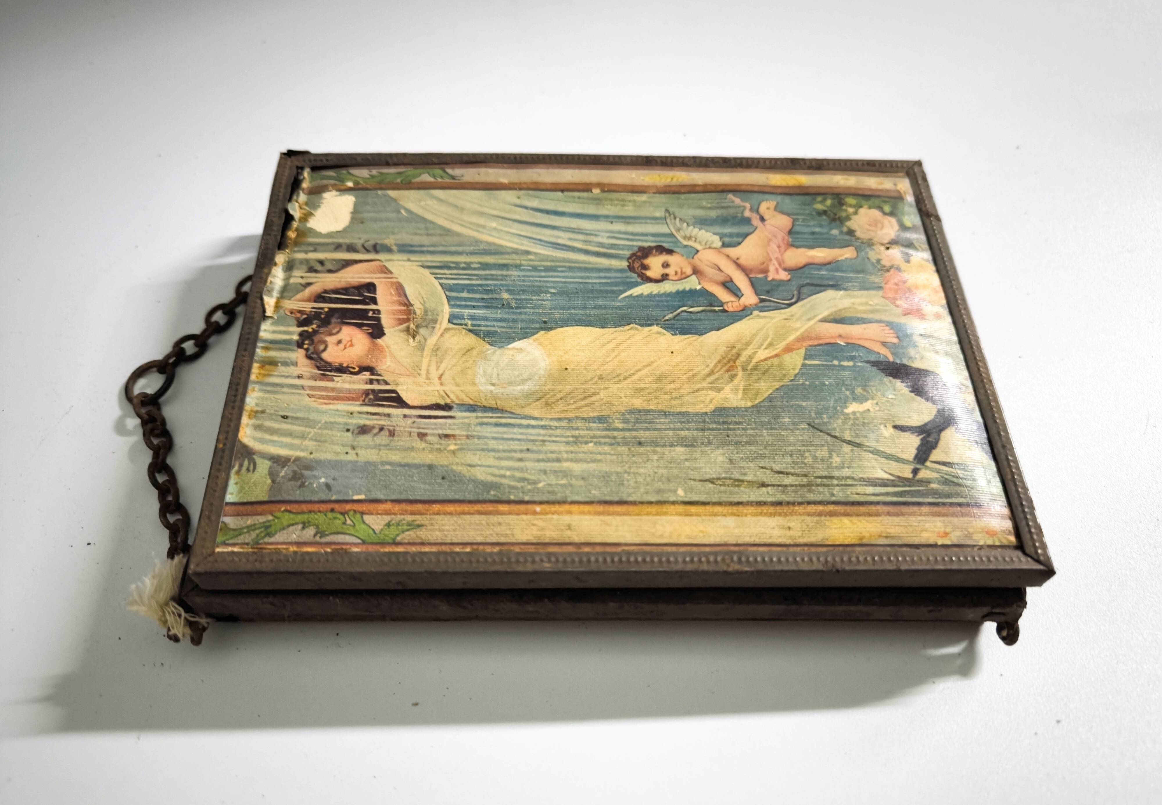 French Art Nouveau Triptych 1900-1910
