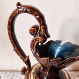 Austrian Bodenbach Gerbing & Stephan 1800s Pitcher Grecian Style Detail