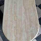Vintage travertine coffee table