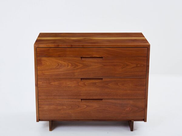 George Nakashima commode noyer noir d’amérique 1955