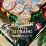 Multicolor vase signed cc zecchin - size xxl