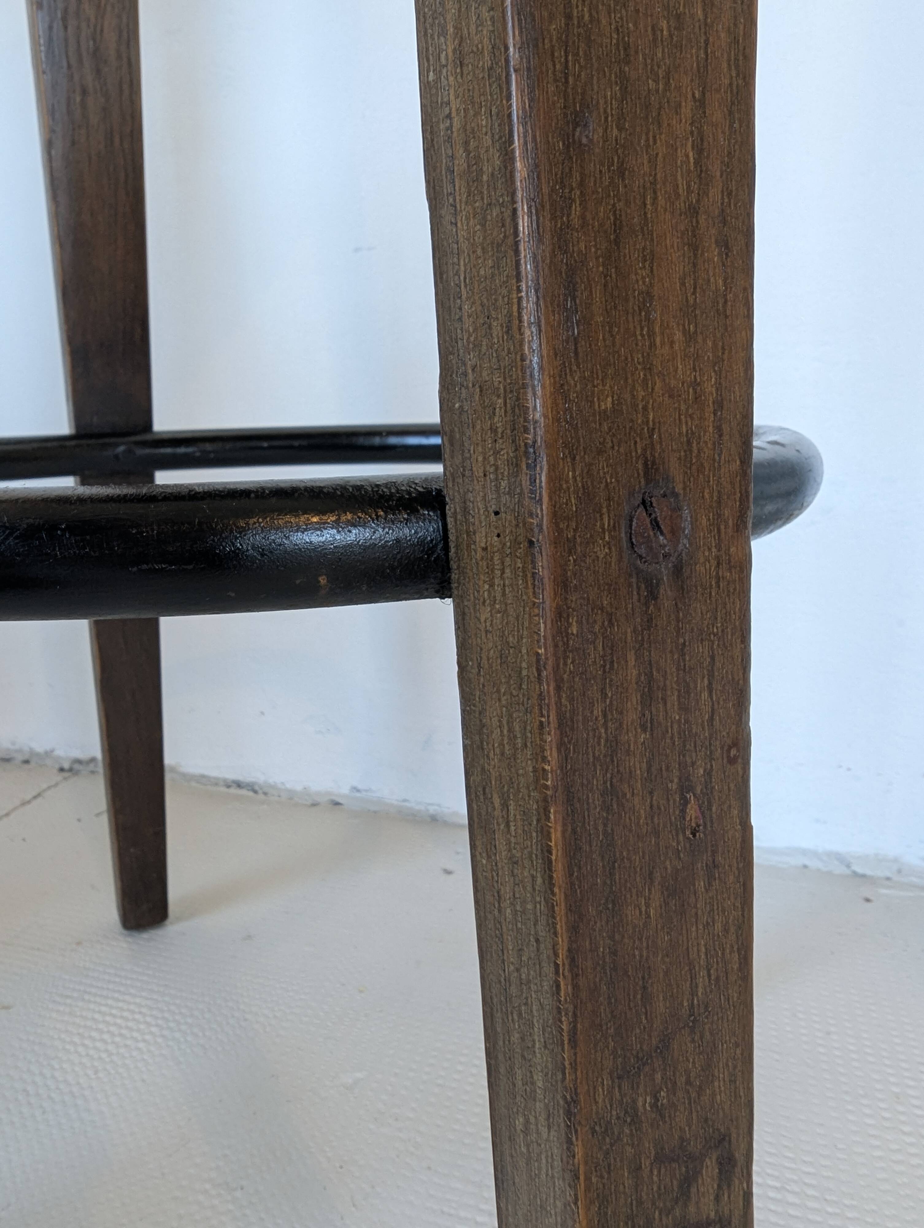 Pair of bar stools, 1950s