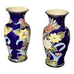 Paire de vases Dien Thao
