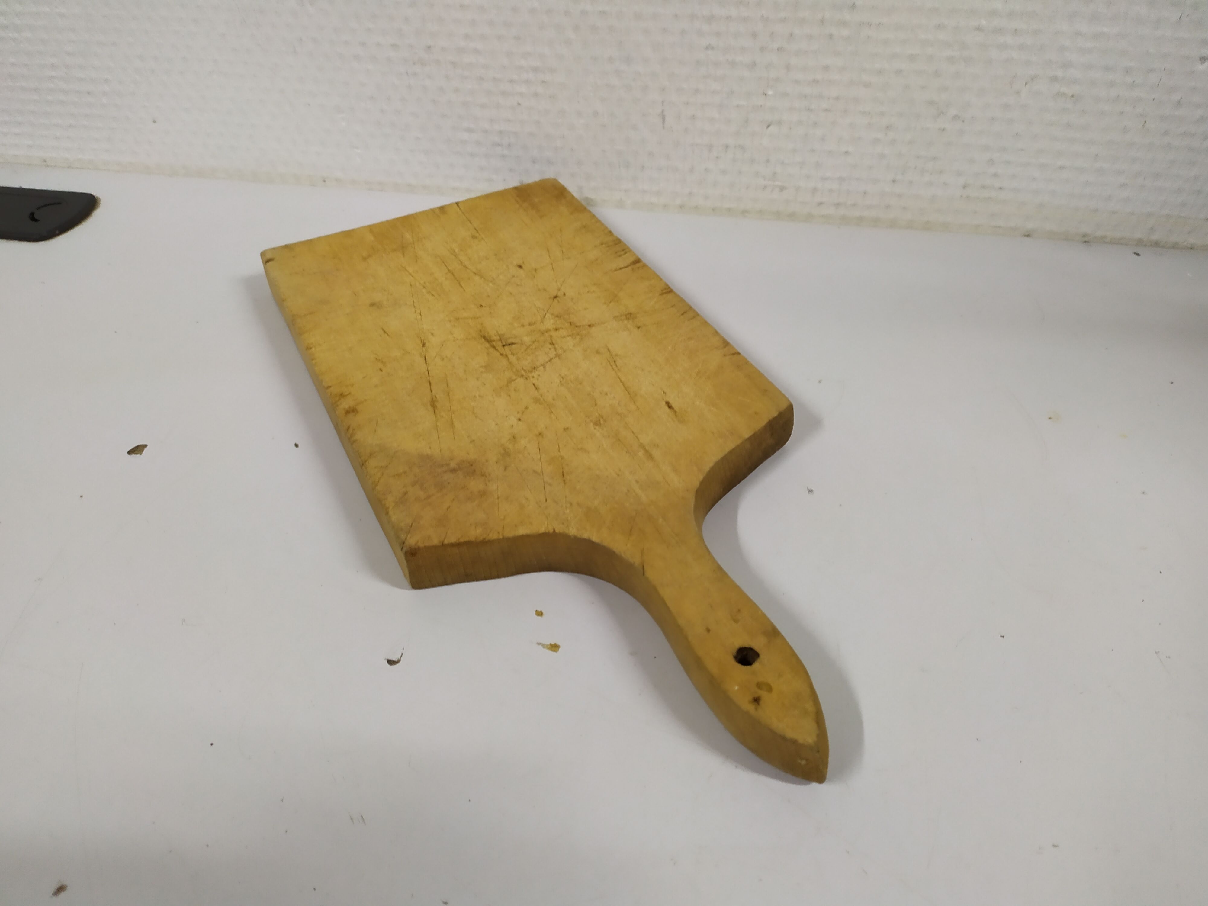Old wooden cut board 30cm