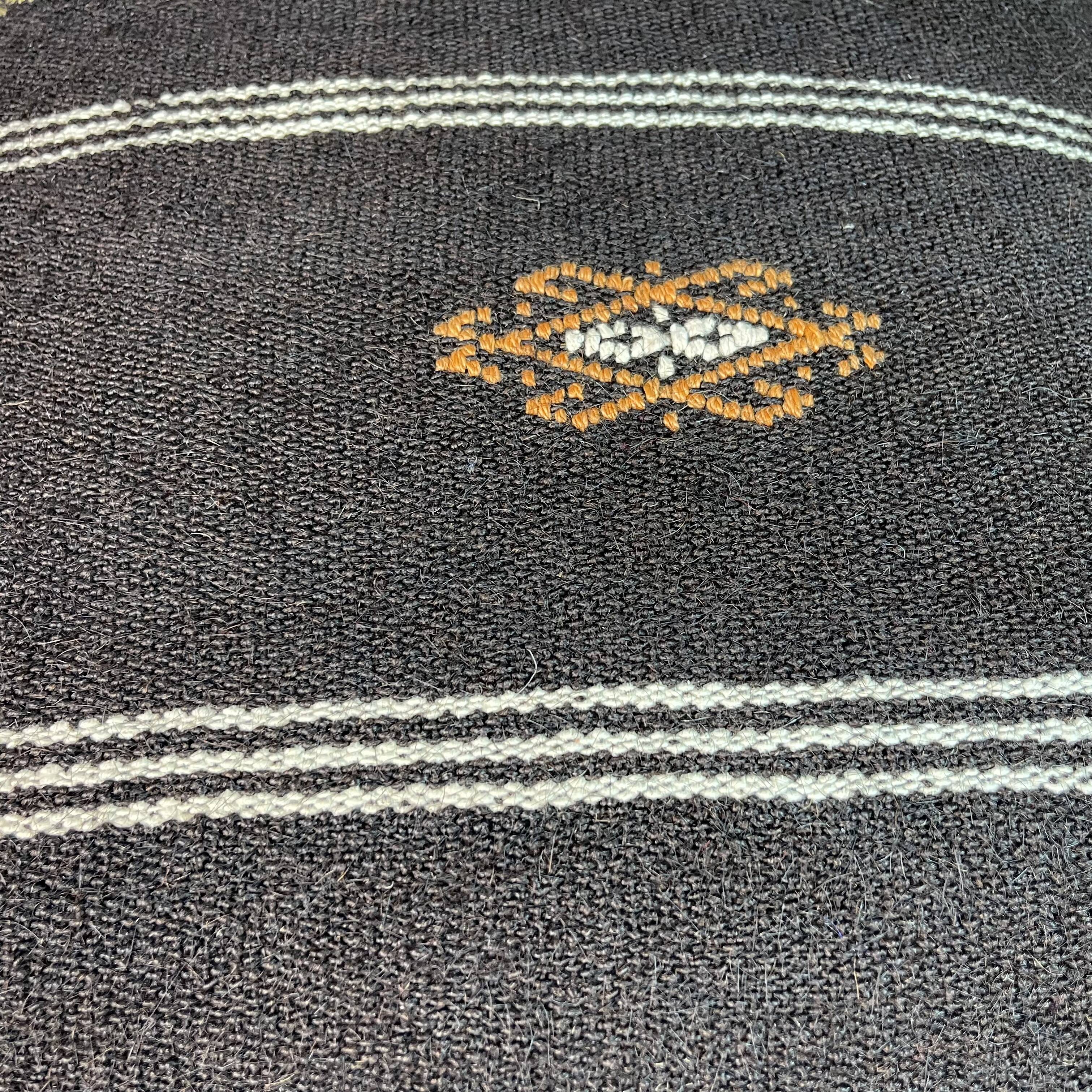 Vintage turkish kilim cushion cover , 55 x 55 cm