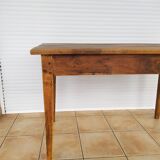 Walnut farmhouse table