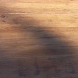 Brutalist farmhouse table Antique wooden workshop table 200cm