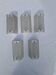 5 perspex wall lights, 1960s-70s