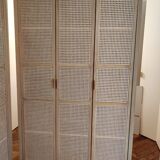 Solid oak cabinet and cannage