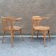 Pair of chairs baumann administrative french furniture