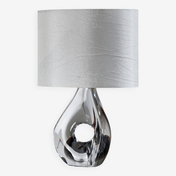 French crystal table lamp by daum (mk10261)