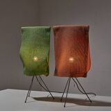 Fernando & Humberto Campana Pair of Large Estela table Lamps for Oluce 1997