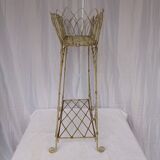 Painted metal planter