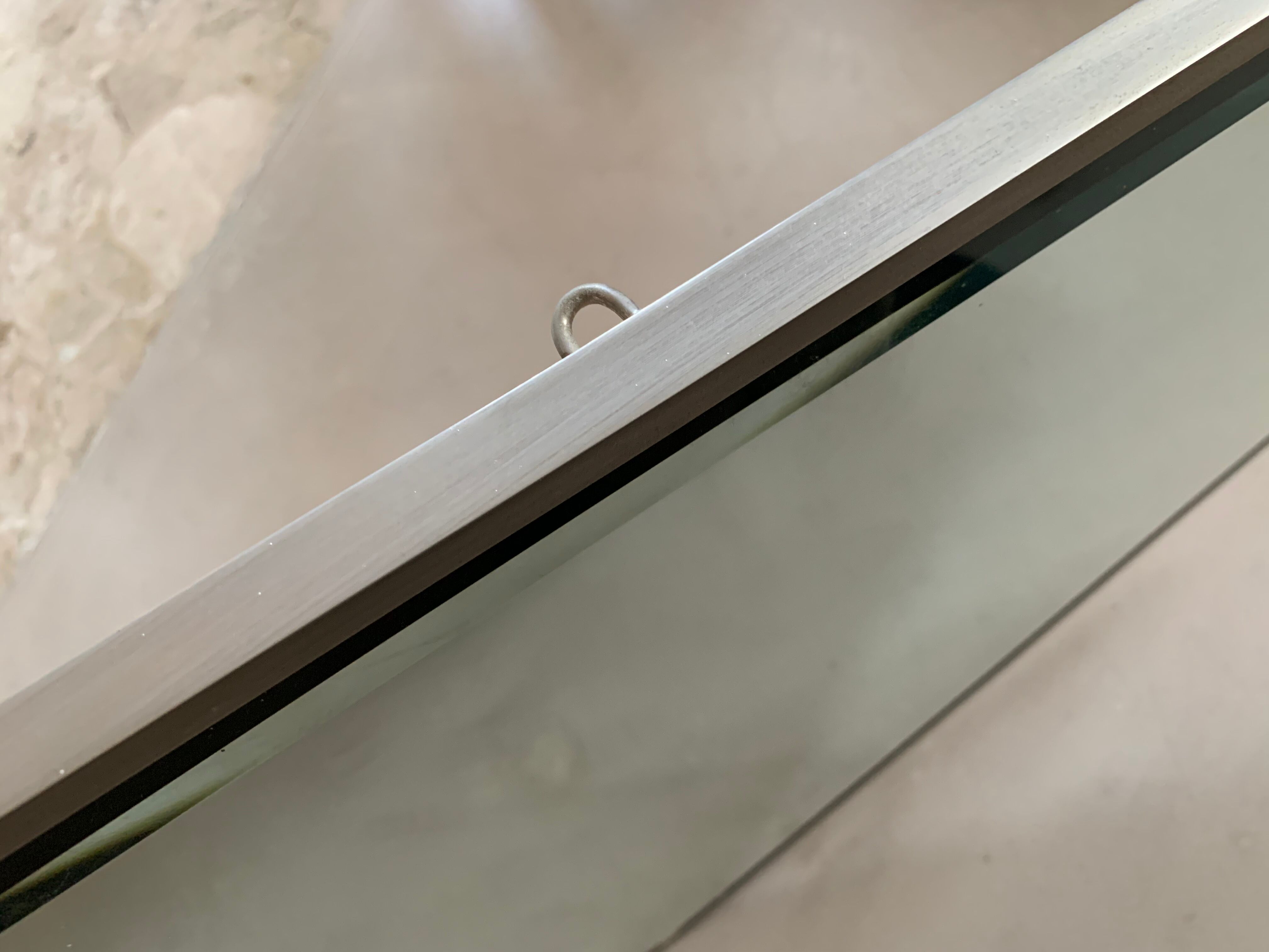 Art Deco beveled mirror 90x50cm