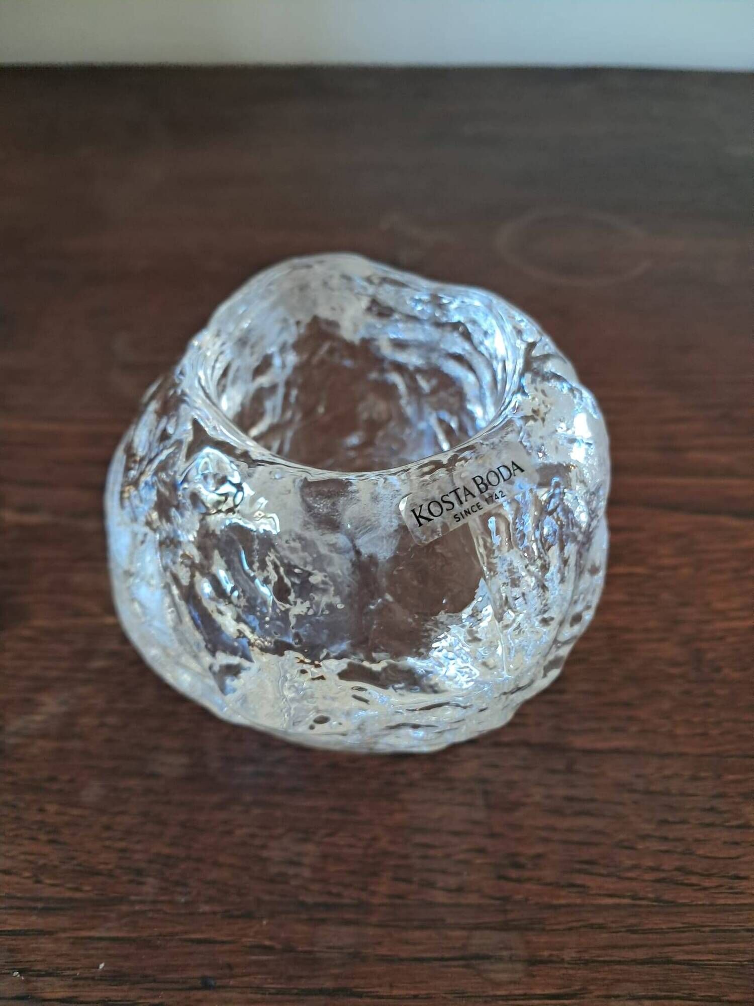 Photophore / Vintage candlestick Kosta Boda - Swedish art glass