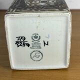 Scandinavian stoneware vase decorated with birds and flowers – Nils Thorsson for Royal