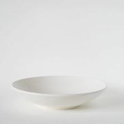 Round presentation plate Salins, design, white, 1960