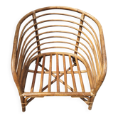 Rattan armchair