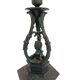 Chandelier lamp Schiller, cast iron and brass, Germany 19th century