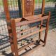 Coat rack wardrobe art deco style
