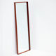 Scandinavian rectangular teak mirror, 1960