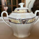 Old Limoges porcelain coffee service WG & Cie