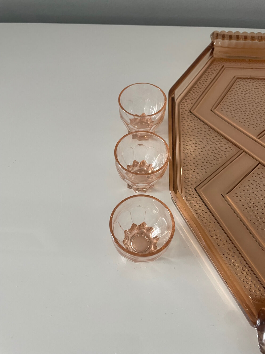 Art Deco liqueur service