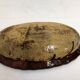 Old Dish In glazed gadrooned terracotta