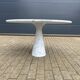 Angelo Mangiarotti M1 eettafel Skipper Carrara marmer 130cm