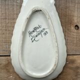 Small wall plate in Henriot Quimper earthenware, floral decoration.