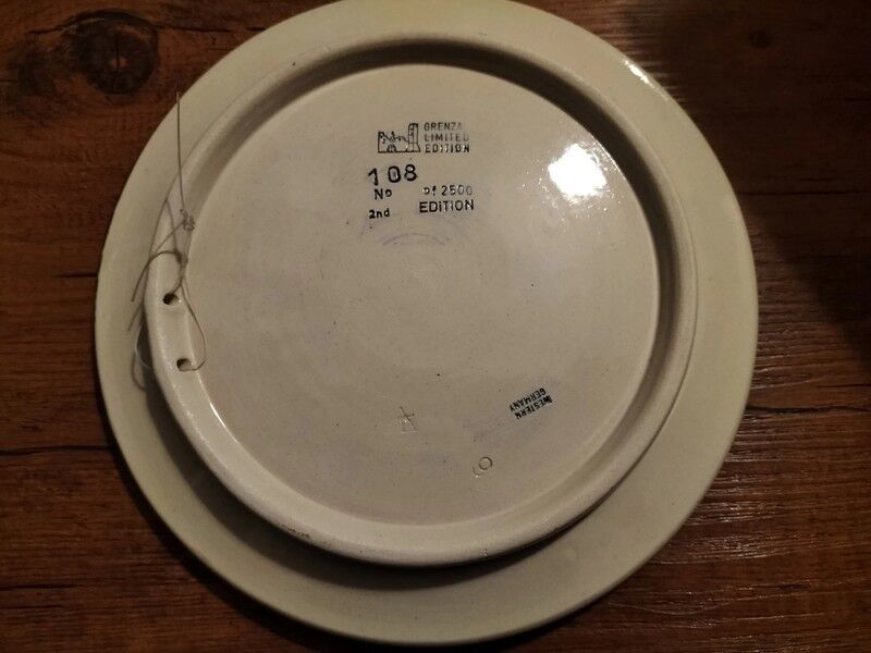 Assiette Weihnachten de 1979 Grenza série limitée