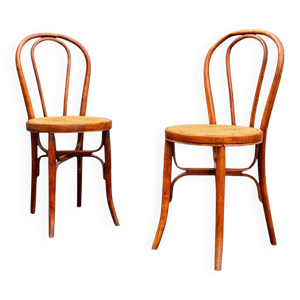 2 chaises bistrot en