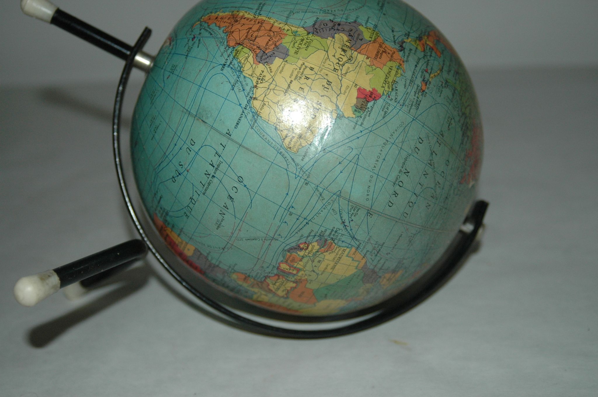 Globe terrestre mappemonde George Philip London 1962  Taride design 60's