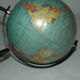 Globe land map George Philip London 1962 design taride 60s