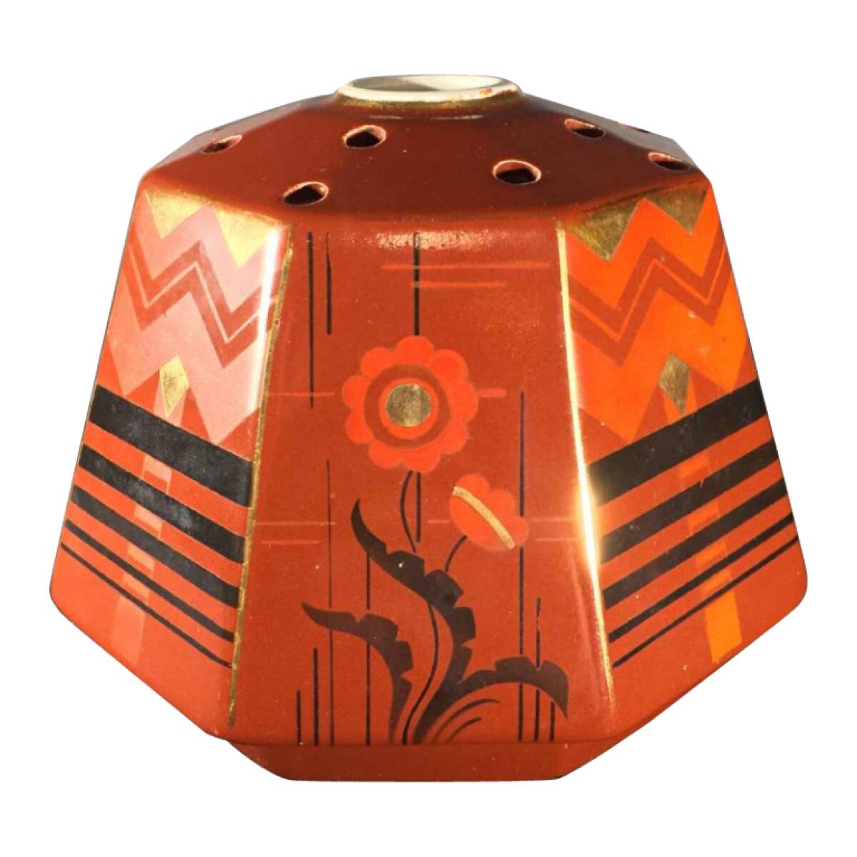 Art Deco ceramic flower vase, 1935