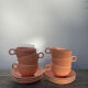 6 tasses en céramique maison Pagnossin Italie 