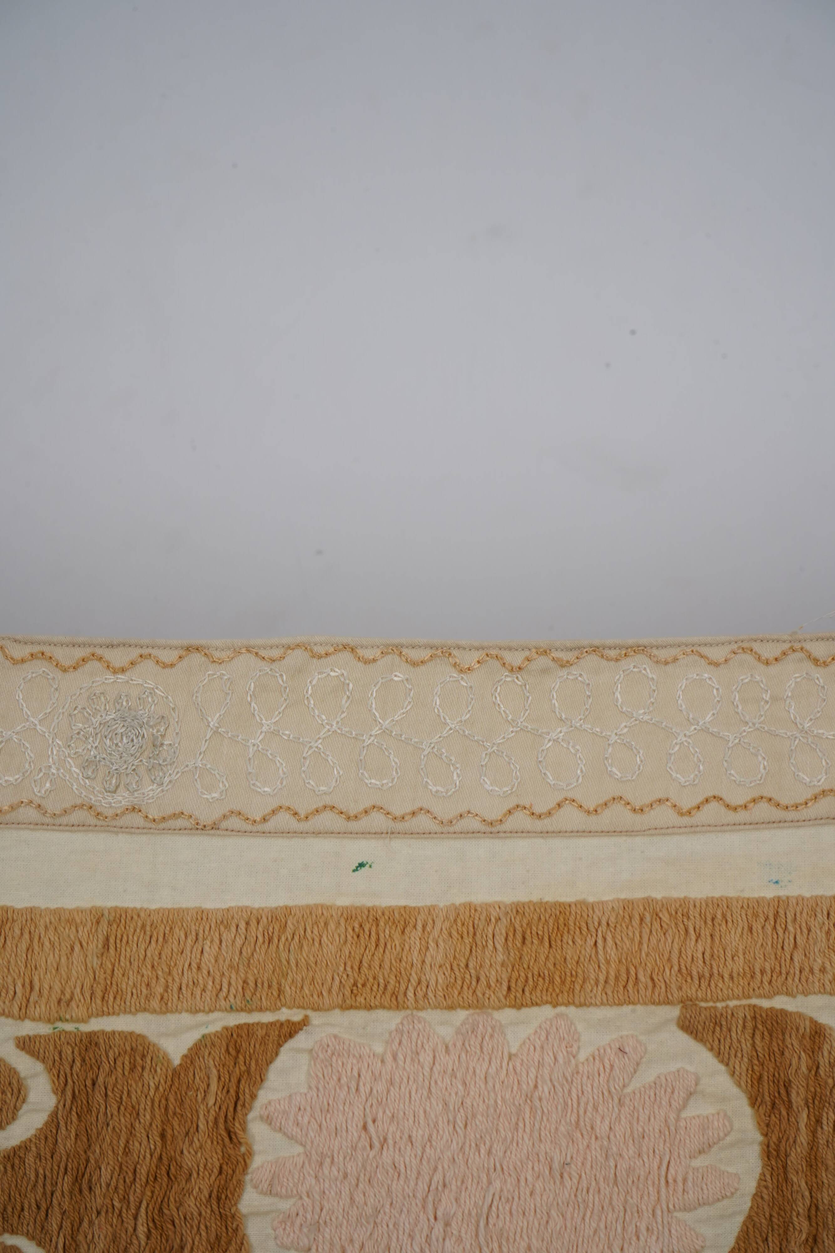 Vintage Turkish hand-knotted rug 125x151 cm