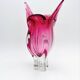 XXL Vase Josef Hospodka Chřibská Bohemian Crystal Rose 60s