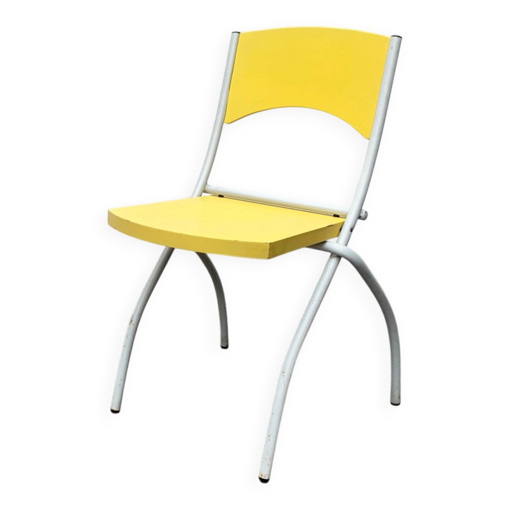 Vintage Italian folding chair by Fly Line